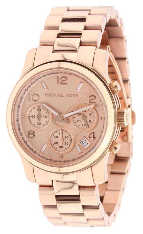 cheap rose gold michael kors watch|mk rose gold watch sale.